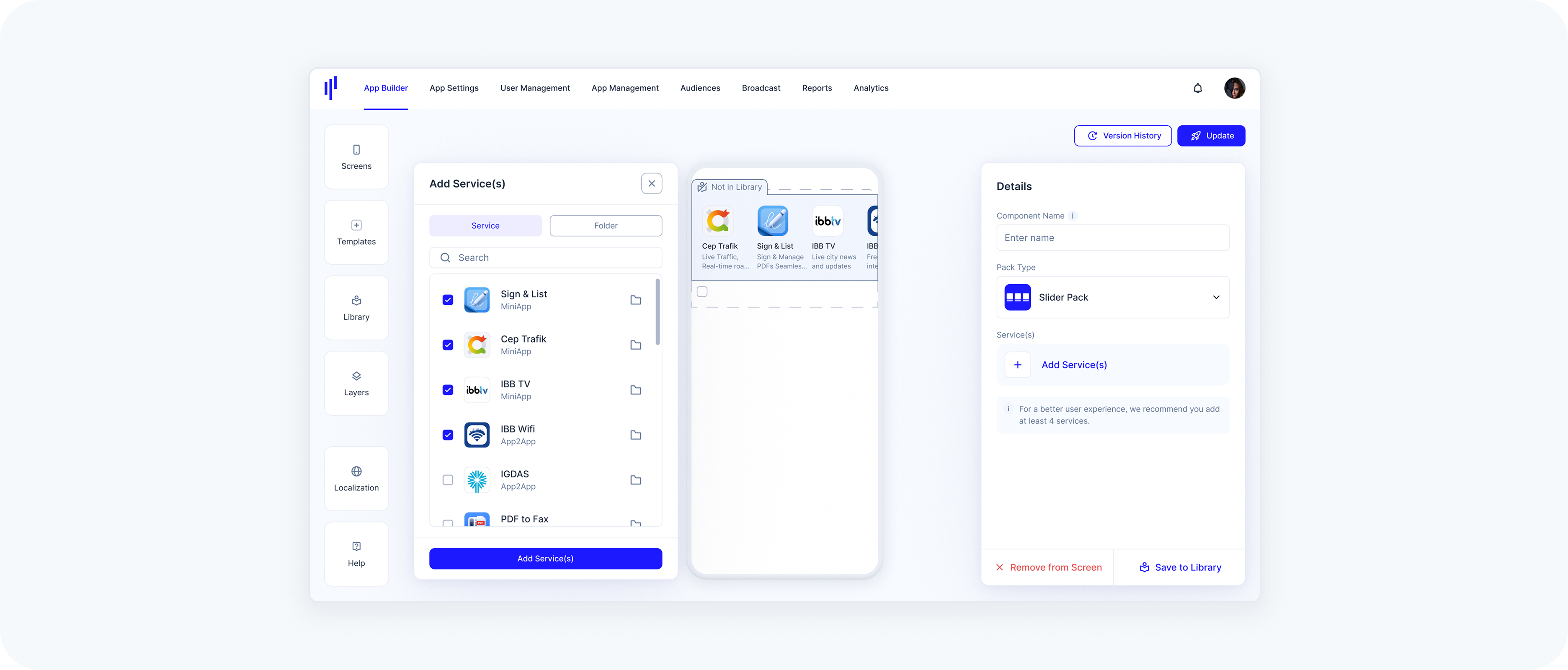 Finalize the Slider Pack block